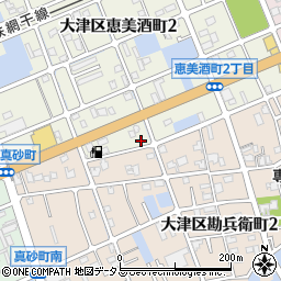 兵庫県姫路市大津区恵美酒町2丁目69周辺の地図