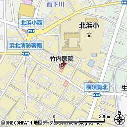 小児科竹内医院周辺の地図