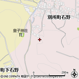 兵庫県三木市別所町石野922周辺の地図