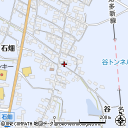愛知県知多郡美浜町奥田石畑207周辺の地図