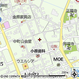 静岡県袋井市上山梨1482-1周辺の地図
