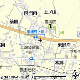 愛知県西尾市東幡豆町西前田35周辺の地図