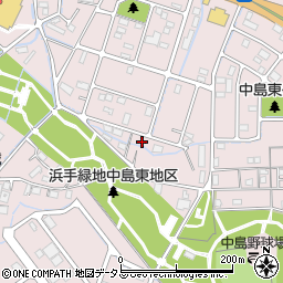 兵庫県姫路市飾磨区中島500周辺の地図