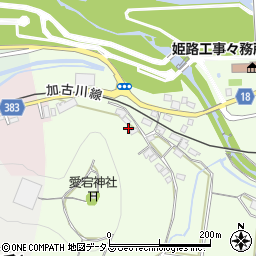 兵庫県加古川市八幡町中西条930-43周辺の地図