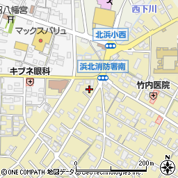 静岡県浜松市浜名区横須賀933周辺の地図