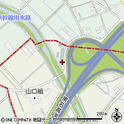 静岡県榛原郡吉田町神戸1886周辺の地図