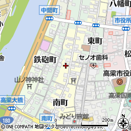 岡山県高梁市南町153周辺の地図