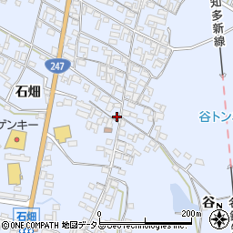 愛知県知多郡美浜町奥田石畑203周辺の地図