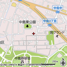 兵庫県姫路市飾磨区中島414-116周辺の地図