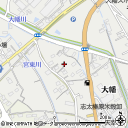 静岡県榛原郡吉田町大幡1370-1周辺の地図