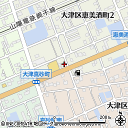 兵庫県姫路市大津区恵美酒町2丁目111周辺の地図