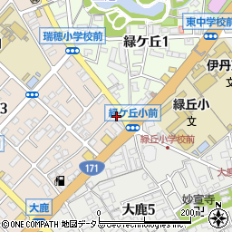 阪神土建労働組合伊丹支部周辺の地図