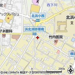 静岡県浜松市浜名区横須賀734周辺の地図