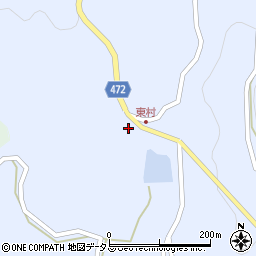 岡山県加賀郡吉備中央町岨谷632-2周辺の地図