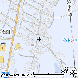 愛知県知多郡美浜町奥田石畑204周辺の地図