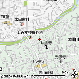 大阪府豊中市本町3丁目8 47の地図 住所一覧検索 地図マピオン