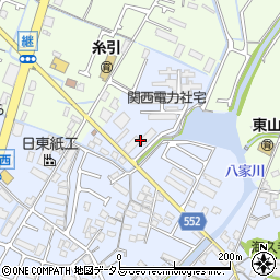 兵庫県姫路市東山366-1周辺の地図