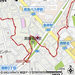 宝塚フットサルドームＣＡＢＯ周辺の地図