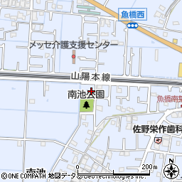 兵庫県高砂市阿弥陀町南池8-2周辺の地図