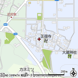 兵庫県三木市別所町西這田157周辺の地図