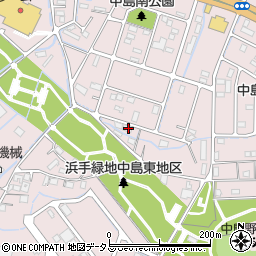 兵庫県姫路市飾磨区中島504周辺の地図