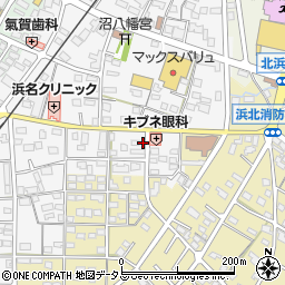 静岡県浜松市浜名区沼105-10周辺の地図