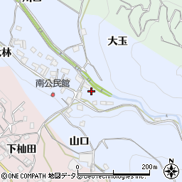 京都府相楽郡和束町南大玉周辺の地図