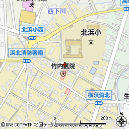 静岡県浜松市浜名区横須賀758周辺の地図