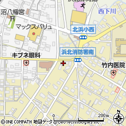 静岡県浜松市浜名区横須賀894周辺の地図
