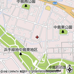 兵庫県姫路市飾磨区中島3078周辺の地図