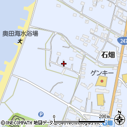愛知県知多郡美浜町奥田石畑317周辺の地図