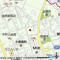 静岡県袋井市上山梨974周辺の地図