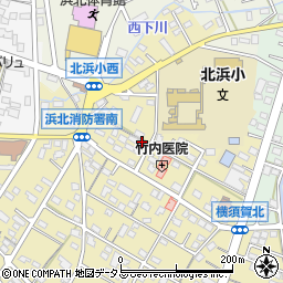静岡県浜松市浜名区横須賀740周辺の地図