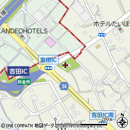 静岡県榛原郡吉田町神戸1454周辺の地図