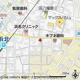 静岡県浜松市浜名区沼98-1周辺の地図