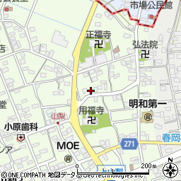 静岡県袋井市上山梨959周辺の地図