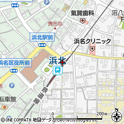 静岡県浜松市浜名区沼45-14周辺の地図
