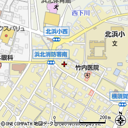 静岡県浜松市浜名区横須賀737周辺の地図