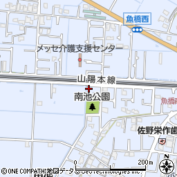 兵庫県高砂市阿弥陀町南池8-4周辺の地図