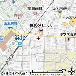静岡県浜松市浜名区沼74-1周辺の地図