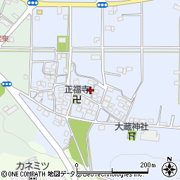 兵庫県三木市別所町西這田126周辺の地図