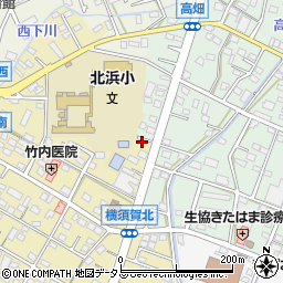 静岡県浜松市浜名区横須賀751周辺の地図