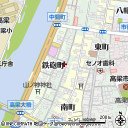 岡山県高梁市弓之町11周辺の地図