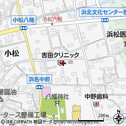 吉田クリニック周辺の地図