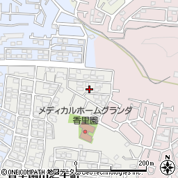 大阪府枚方市香里園山之手町27-9周辺の地図