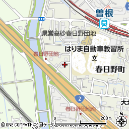 兵庫県高砂市春日野町8-19周辺の地図