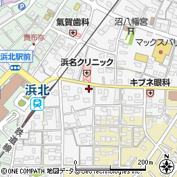 静岡県浜松市浜名区沼76周辺の地図