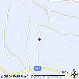 岡山県加賀郡吉備中央町岨谷1196周辺の地図