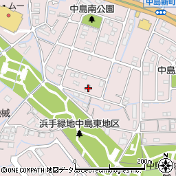 兵庫県姫路市飾磨区中島3080周辺の地図