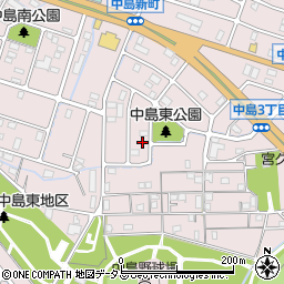 兵庫県姫路市飾磨区中島3丁目101周辺の地図